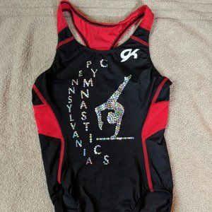 GK AXS Pennsylvania Leotard in black and red
